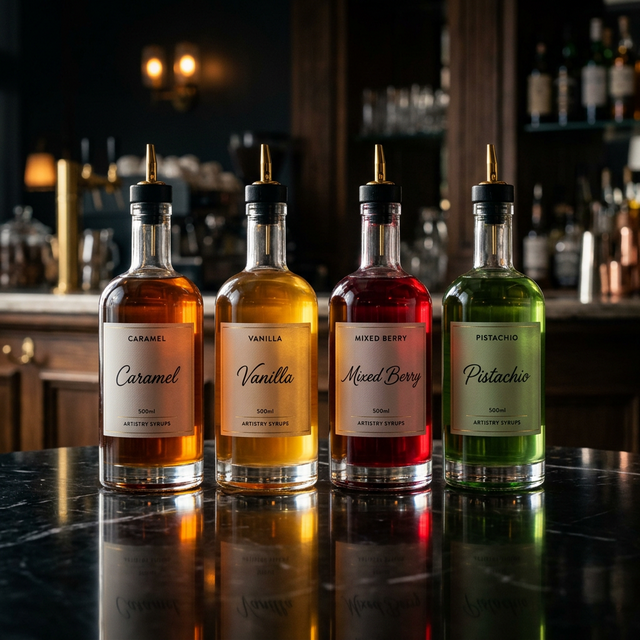سيروبات وصوصات للكافيهات بالجملة